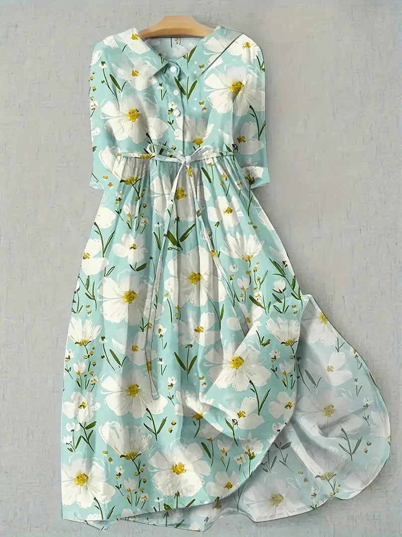 Lotte | Frisse bloemen zomerjurk