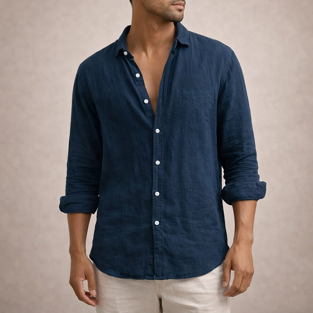 Jeremiah | Heren hemd met lange mouwen en regular fit