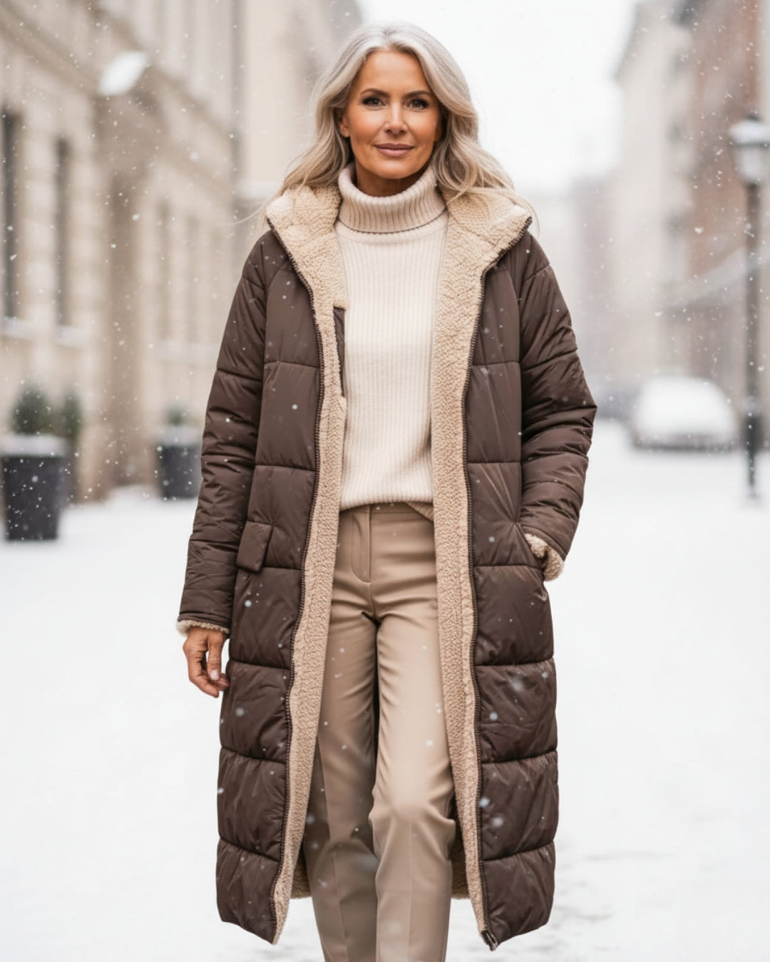 Seraphine | Dames Lange Winterjas