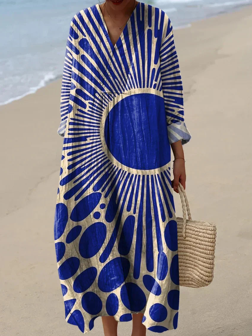 Alecrim | Vrouwelijke Vibrante en Comfortabele Jurk