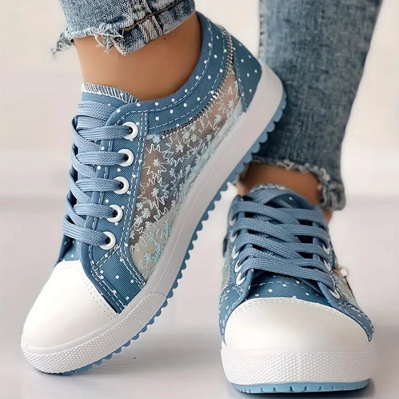 Margaux | Elegante sneakers met bloemenprint