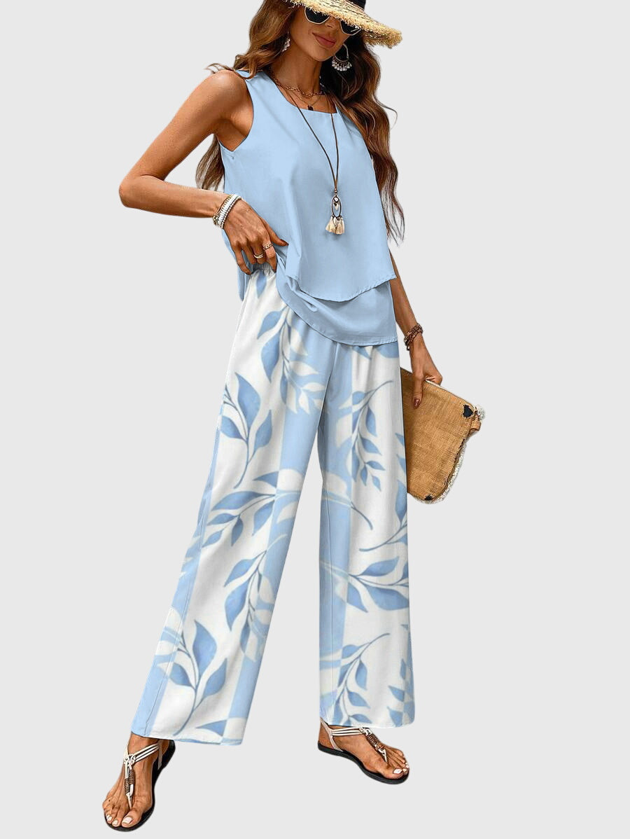 Silke | Elegante zomerse tweedelige set