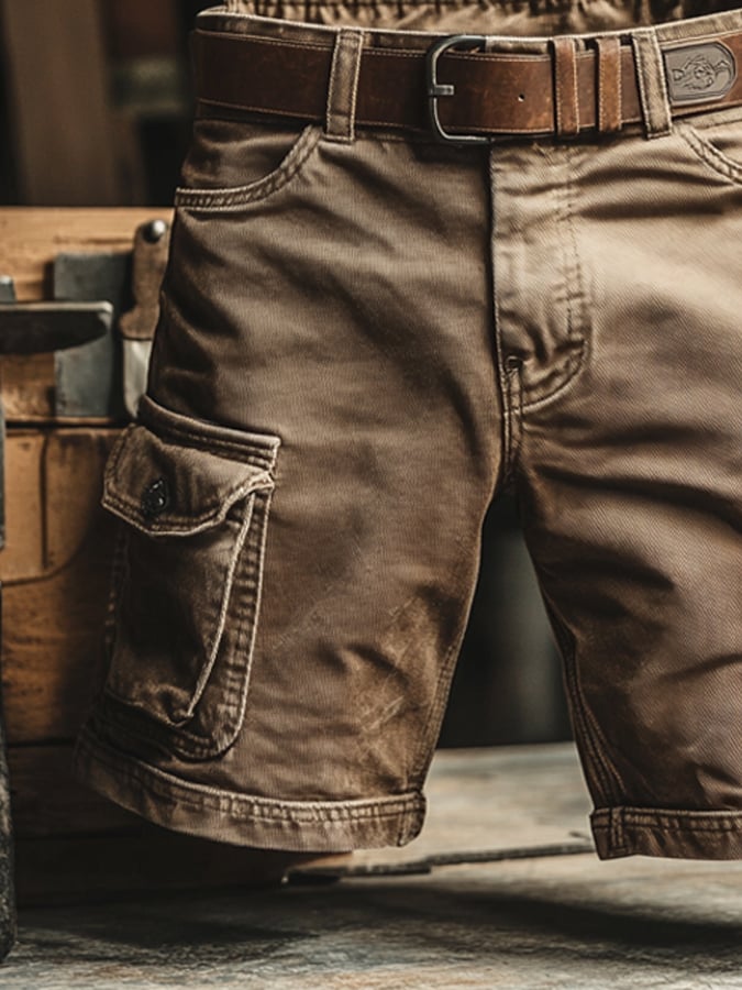 Clinton | Premium Vintage Cargo Korte Broek