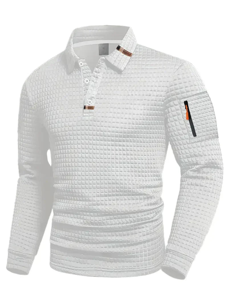 Jurian | Moderne Casual Longsleeve Polo