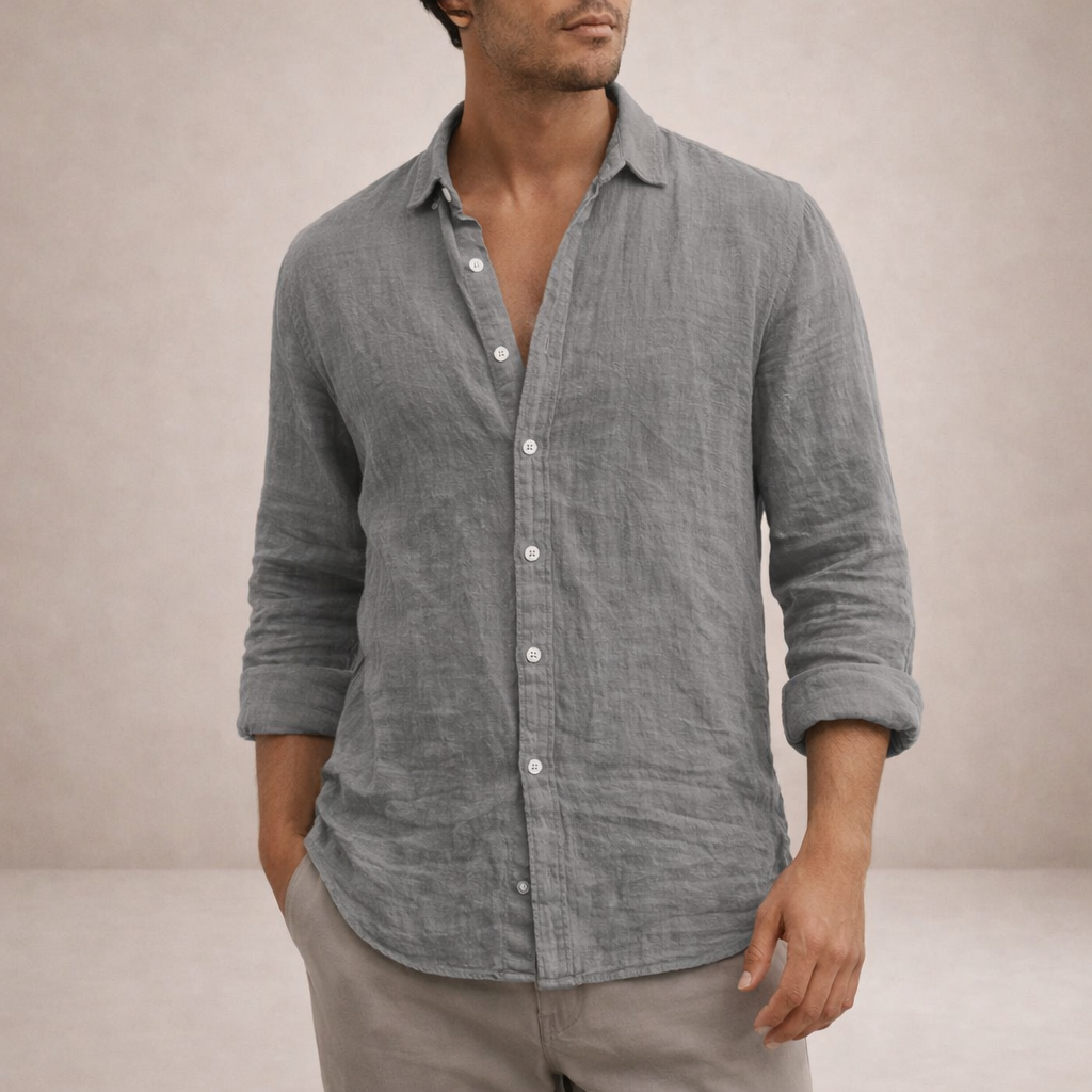 Jeremiah | Heren hemd met lange mouwen en regular fit
