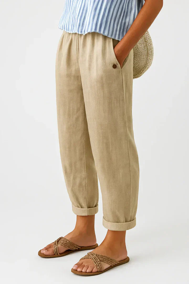Rubi | Tijdloze lichtgewicht broek