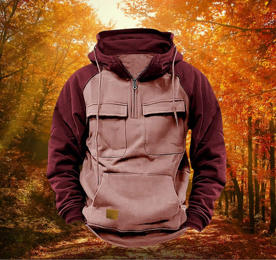 Jelte | Multifunctionele Hoodie Voor Heren