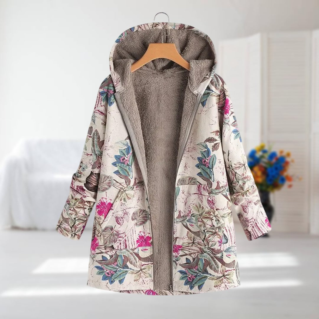Camellia | Warme Jas met Fleecevoering