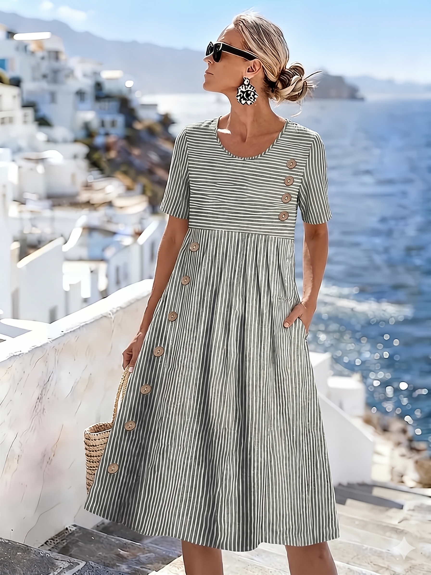 Klaudia | Comfortabele en ademende jurk