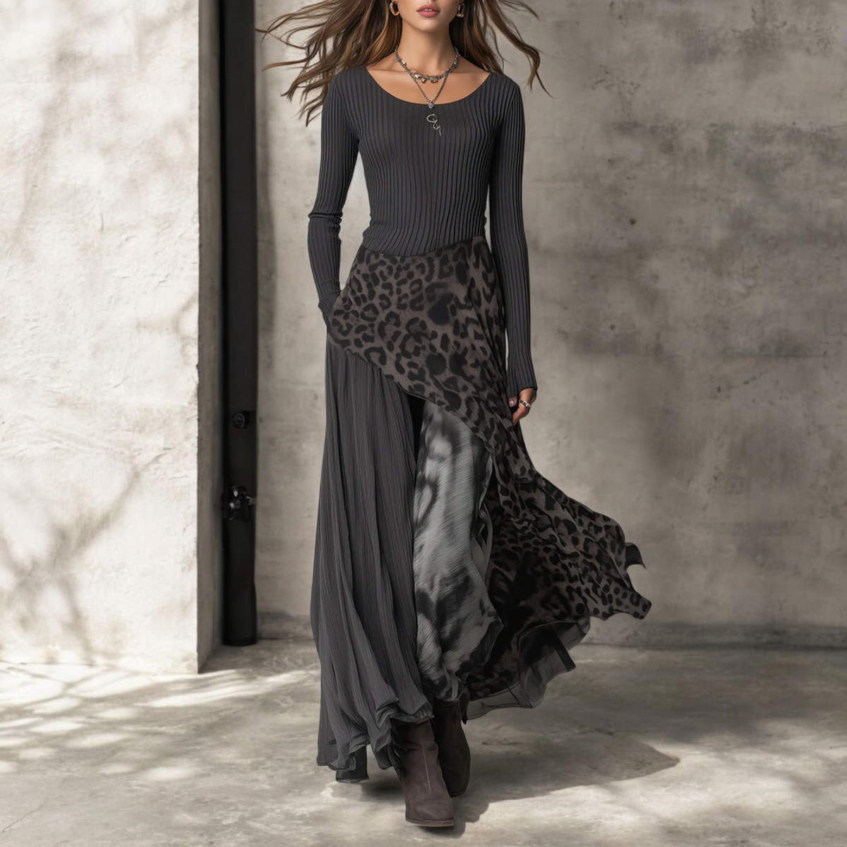 Dorvella | Elegante Maxi Jurk