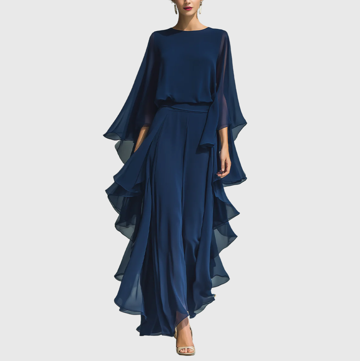 Zefira | Elegante en soepel vallende avondjumpsuit