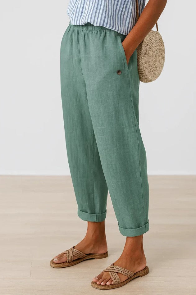 Rubi | Tijdloze lichtgewicht broek