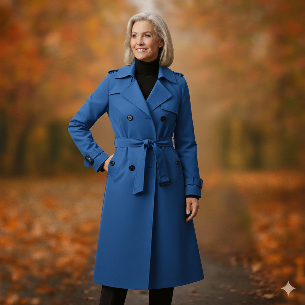 Zairah | Klassieke Trenchcoat Tijdloze Stijl Dames