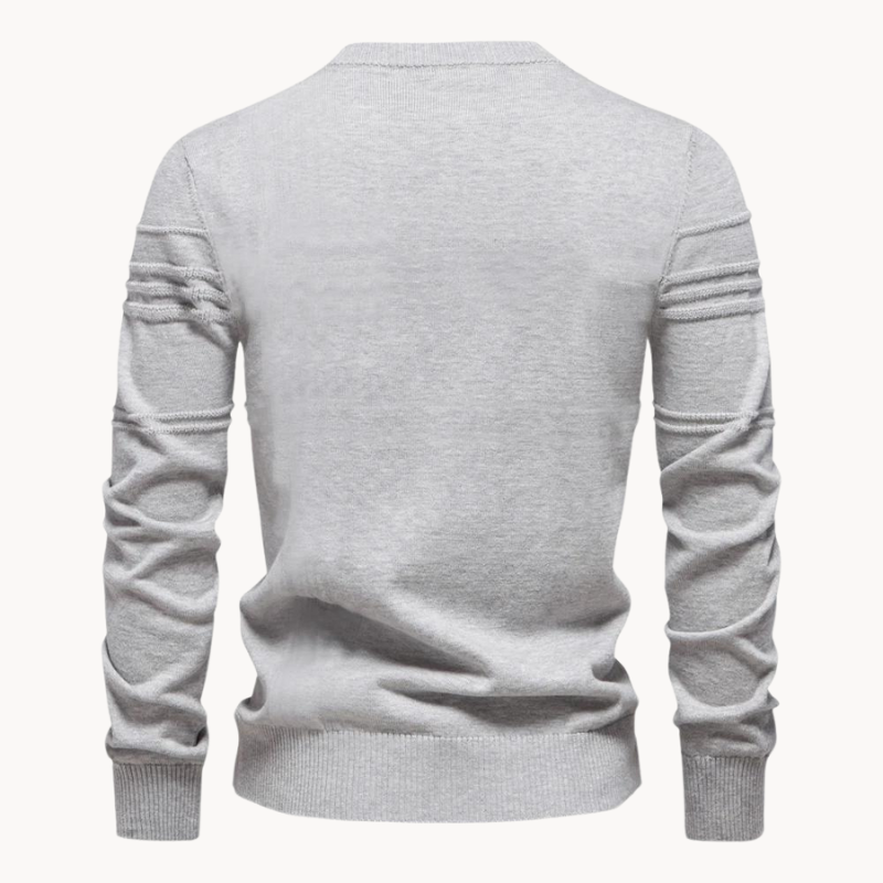 Max | Stijlvolle herenpullover met ruitdesign