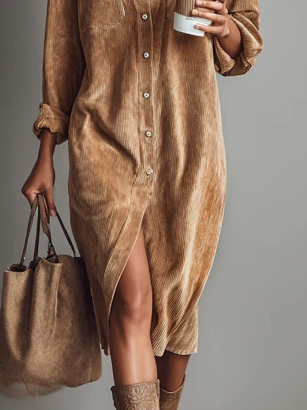 Lova | Moderne jurk met relaxte pasvorm