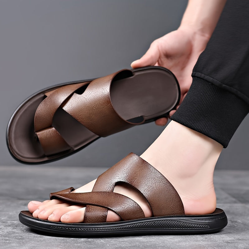 Clyde | Heren sandalen met gekruiste bandjes