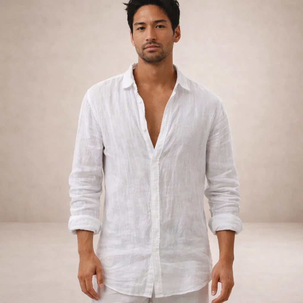 Jeremiah | Heren hemd met lange mouwen en regular fit