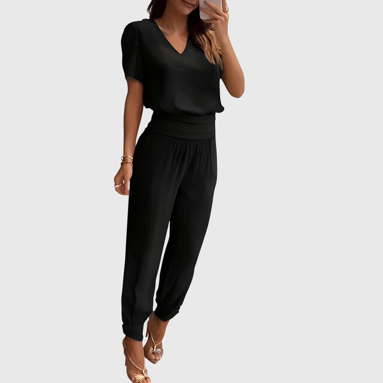 Marlowe | Trendy set bestaande uit een blouse en een broek