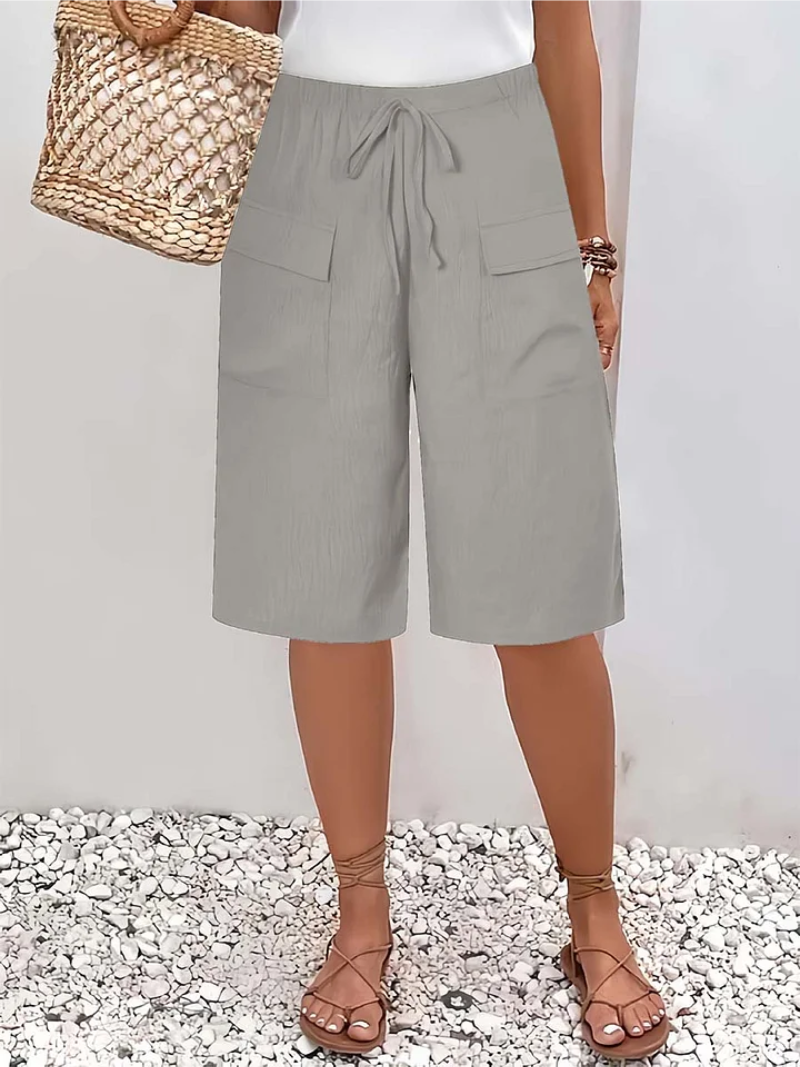 Isabella – Korte broek met elastische tailleband