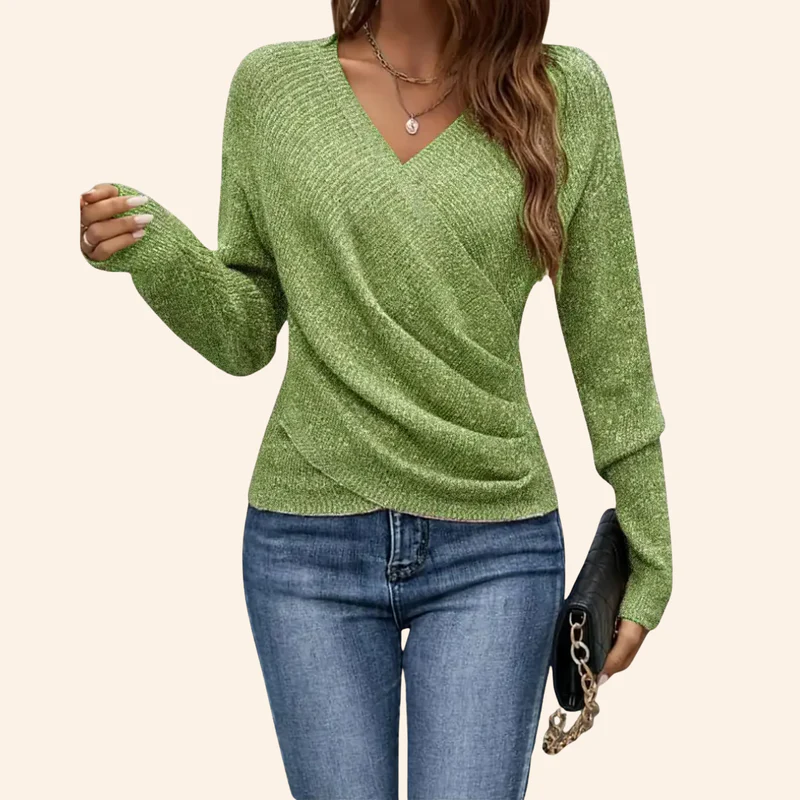 Britt | Elegante V-Hals Trui