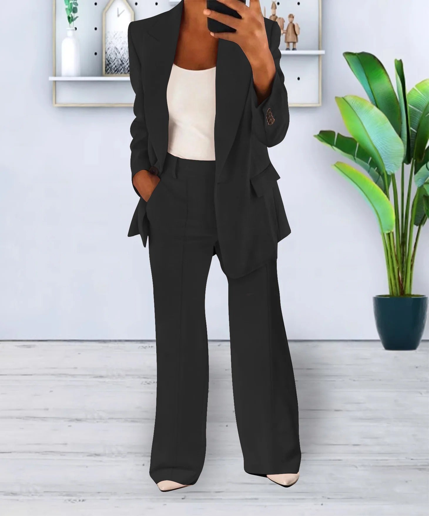 Emilyn | Dames co-ord set met blazer en broek