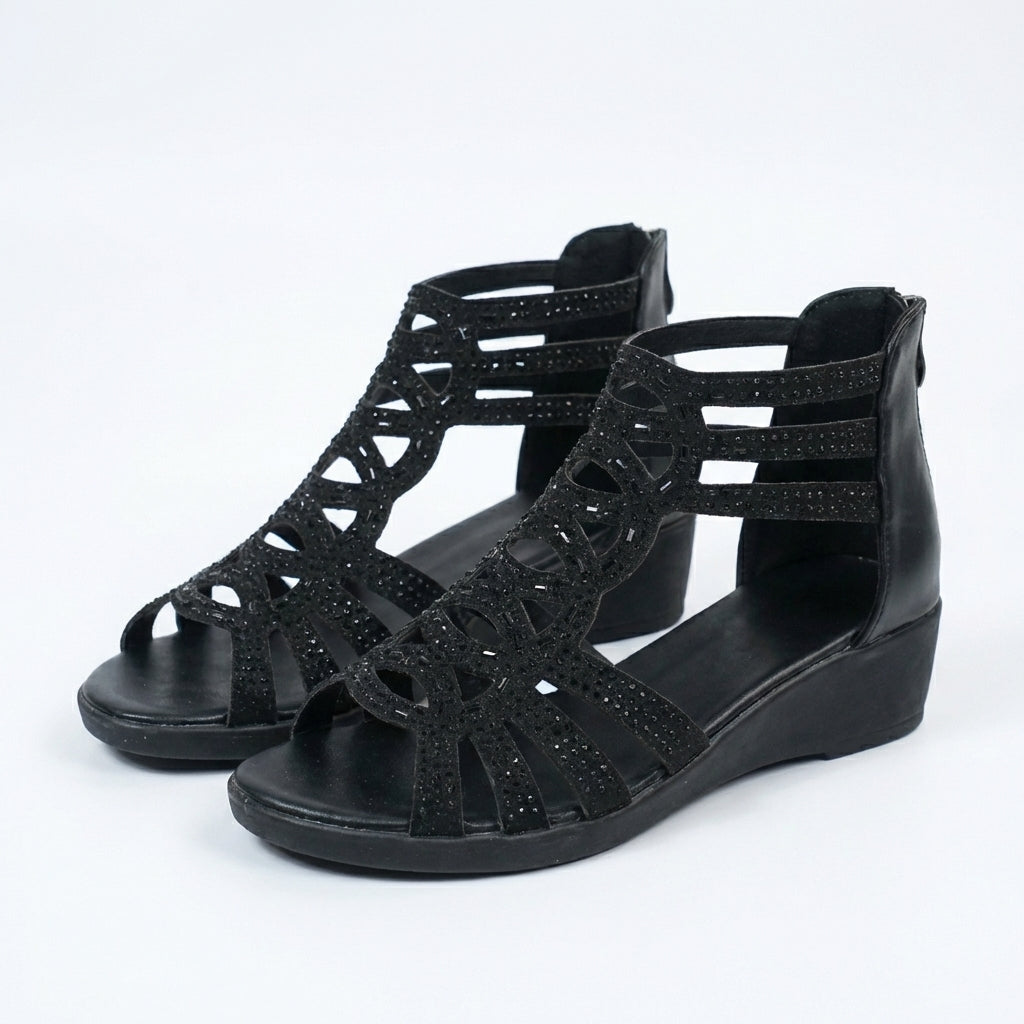 Gisella | Orthopedische sandalen met sleehak