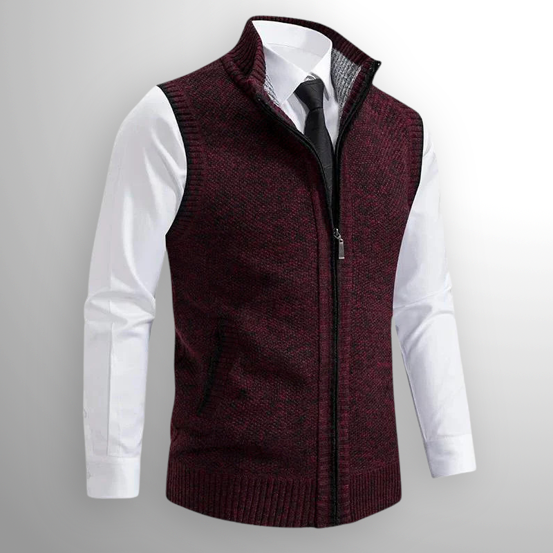 Lennox | Vest met Rits