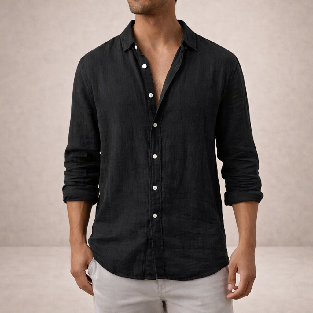 Jeremiah | Heren hemd met lange mouwen en regular fit