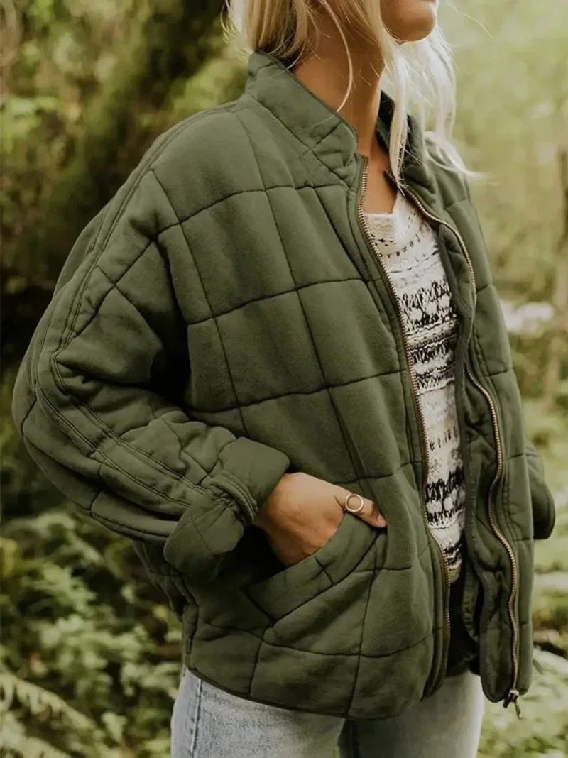 Carmela | Elegante oversized gevoerde jas