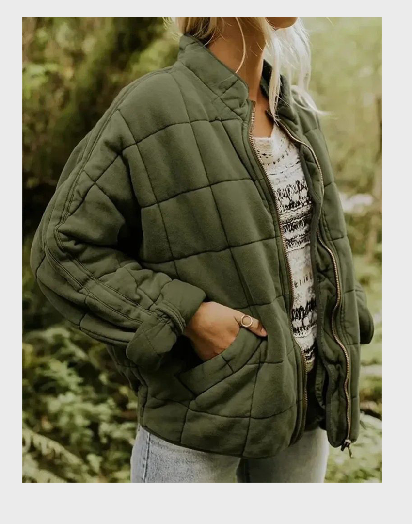 Carmela | Elegante oversized gevoerde jas