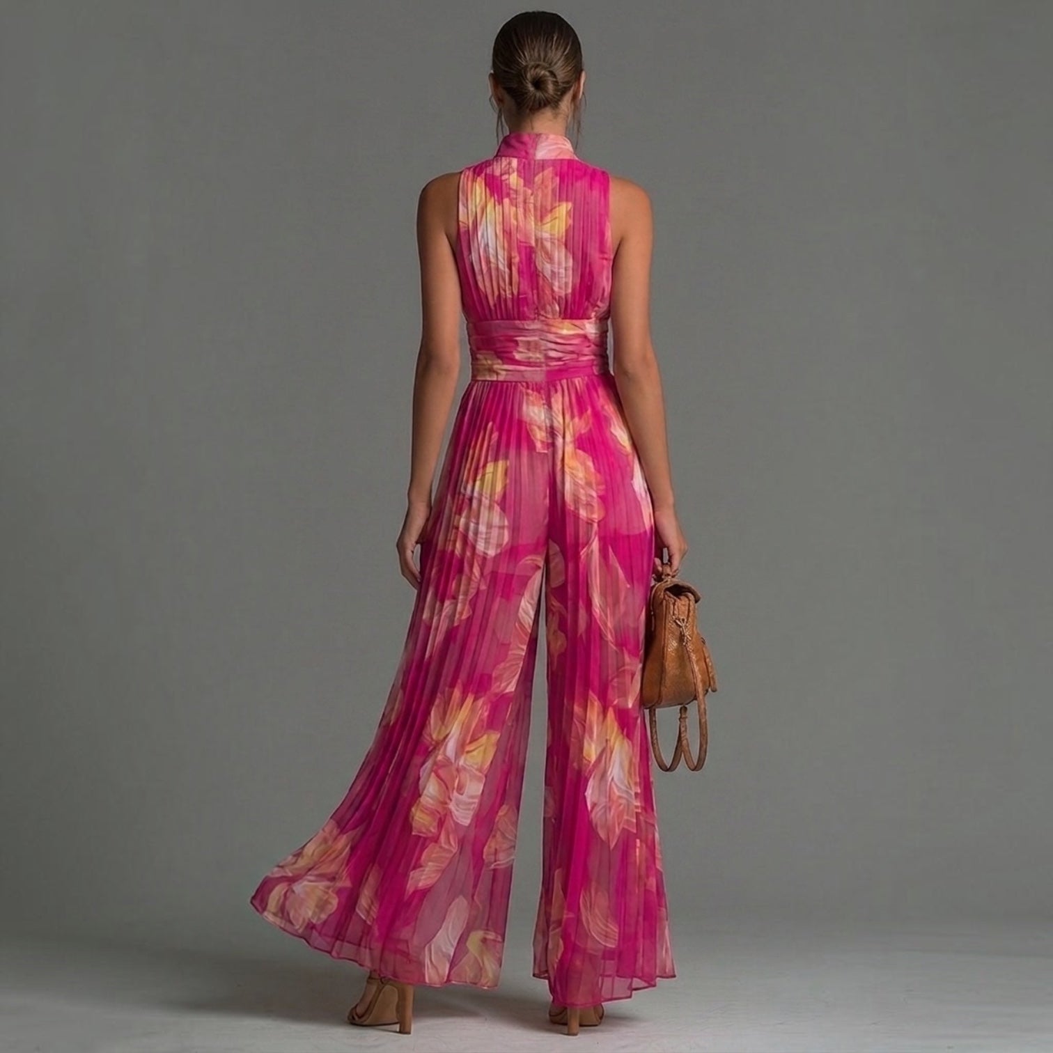 Jackie | Elegante jumpsuit met bloemenprint