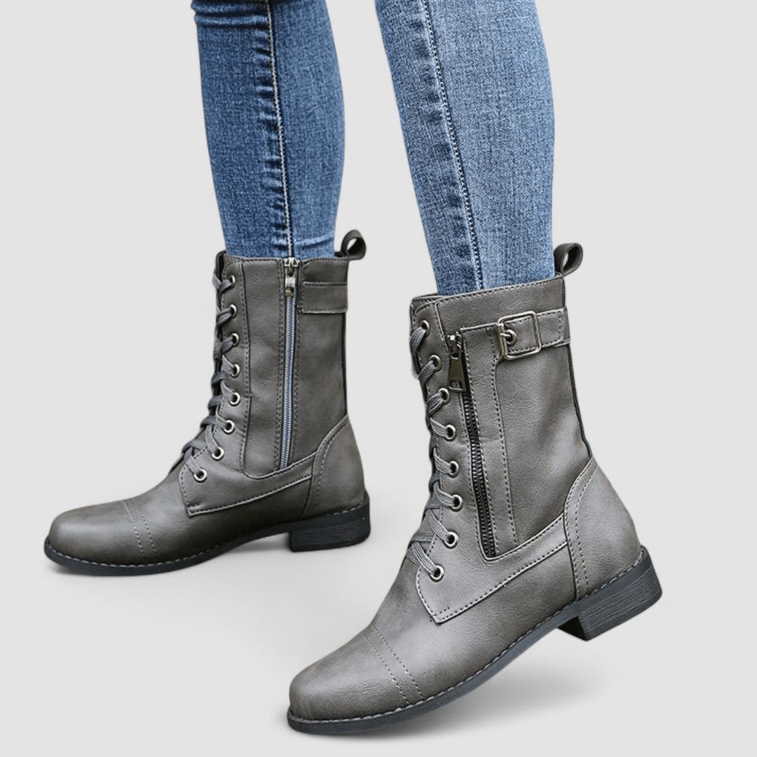 Cosima | Westernlaarzen met gespen