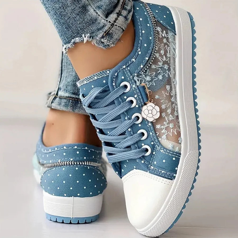 Margaux | Elegante sneakers met bloemenprint