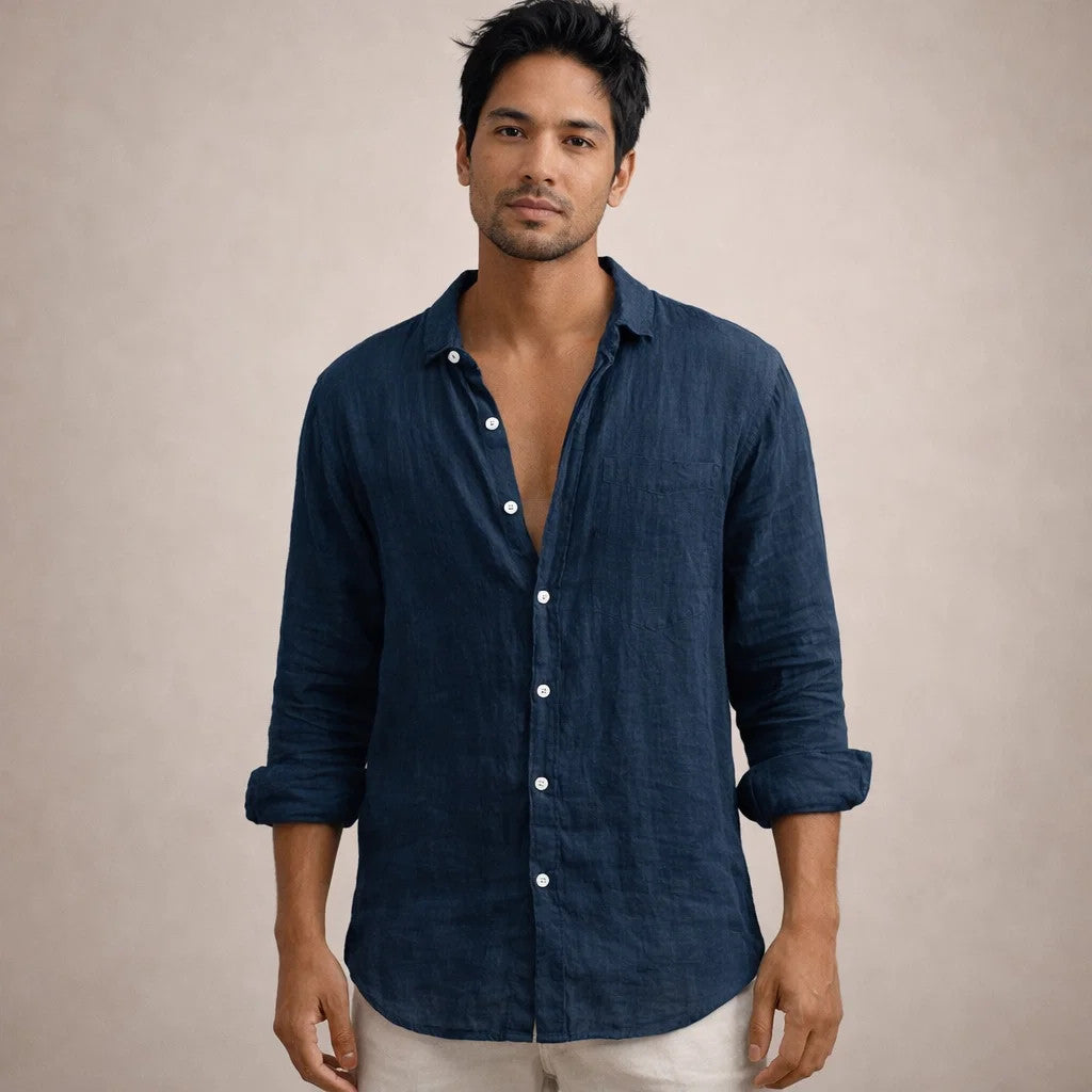 Jeremiah | Heren hemd met lange mouwen en regular fit