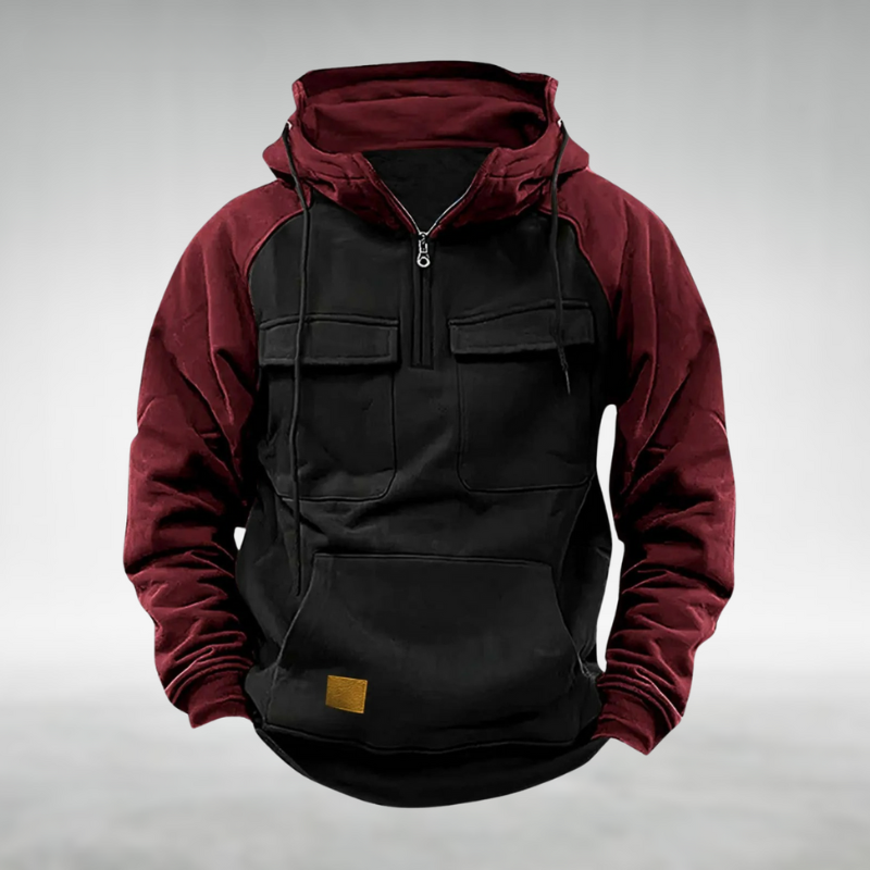 Jelte | Multifunctionele Hoodie Voor Heren