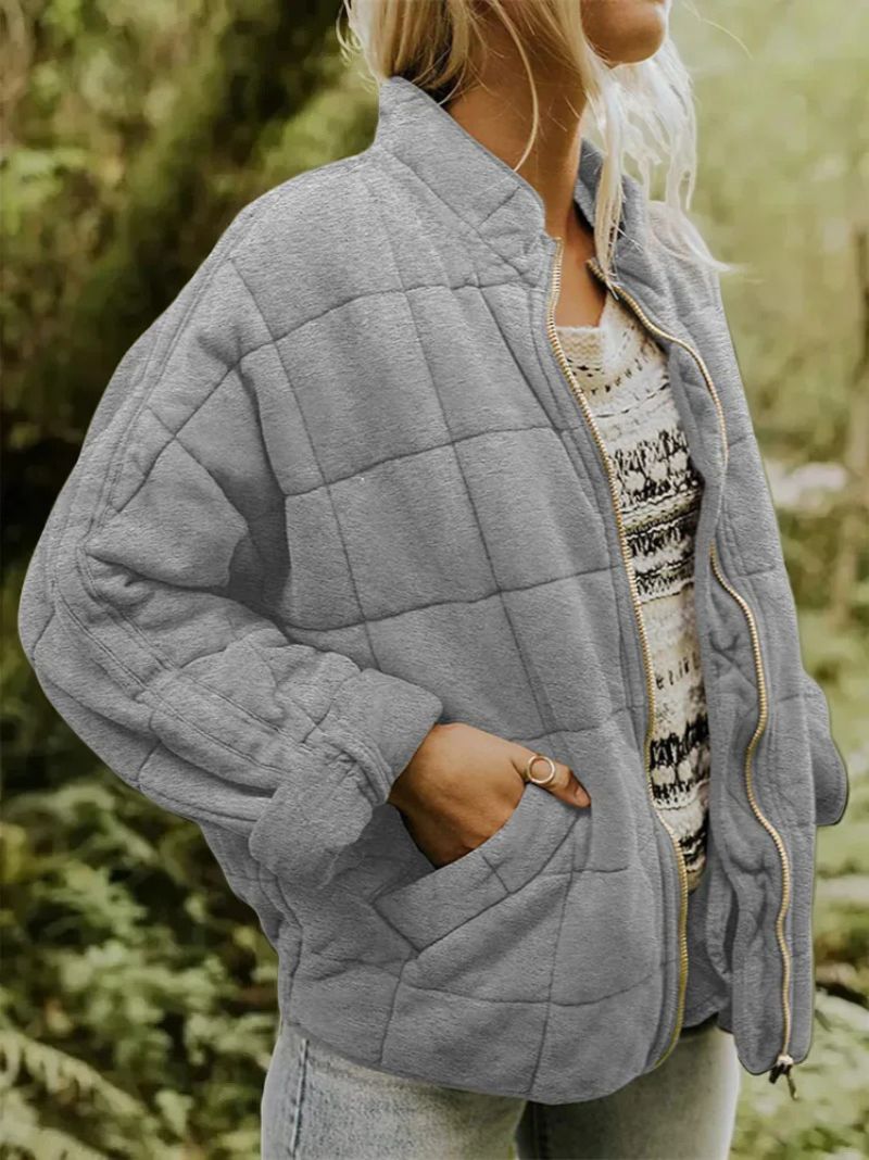 Carmela | Elegante oversized gevoerde jas