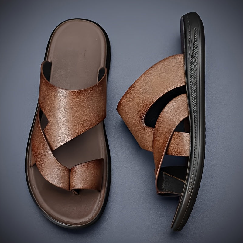 Clyde | Heren sandalen met gekruiste bandjes