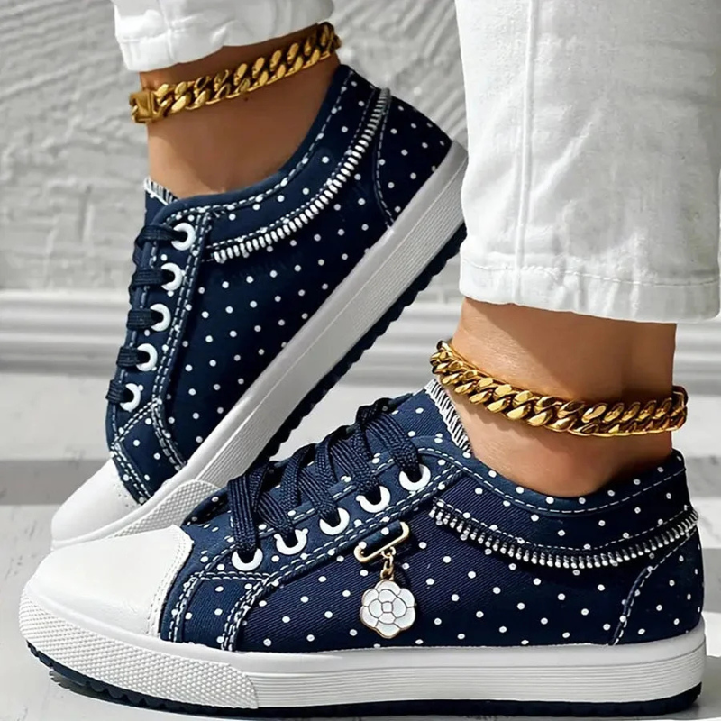 Margaux | Elegante sneakers met bloemenprint