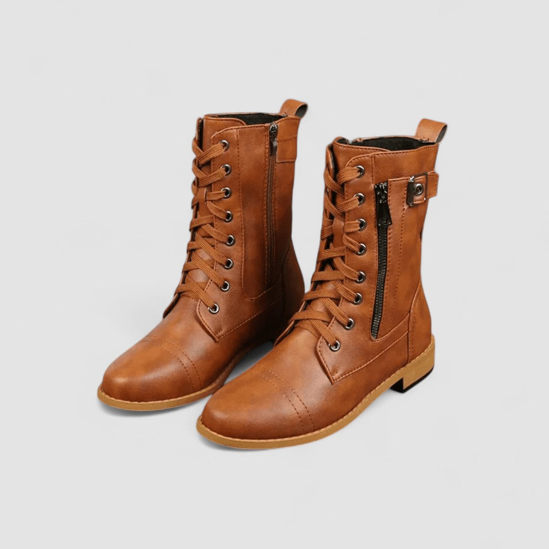Cosima | Westernlaarzen met gespen