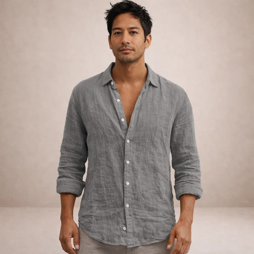 Jeremiah | Heren hemd met lange mouwen en regular fit
