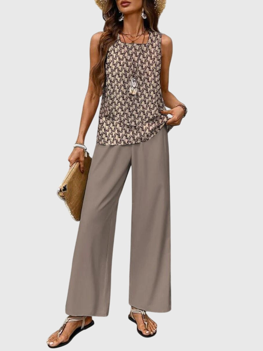Silke | Elegante zomerse tweedelige set