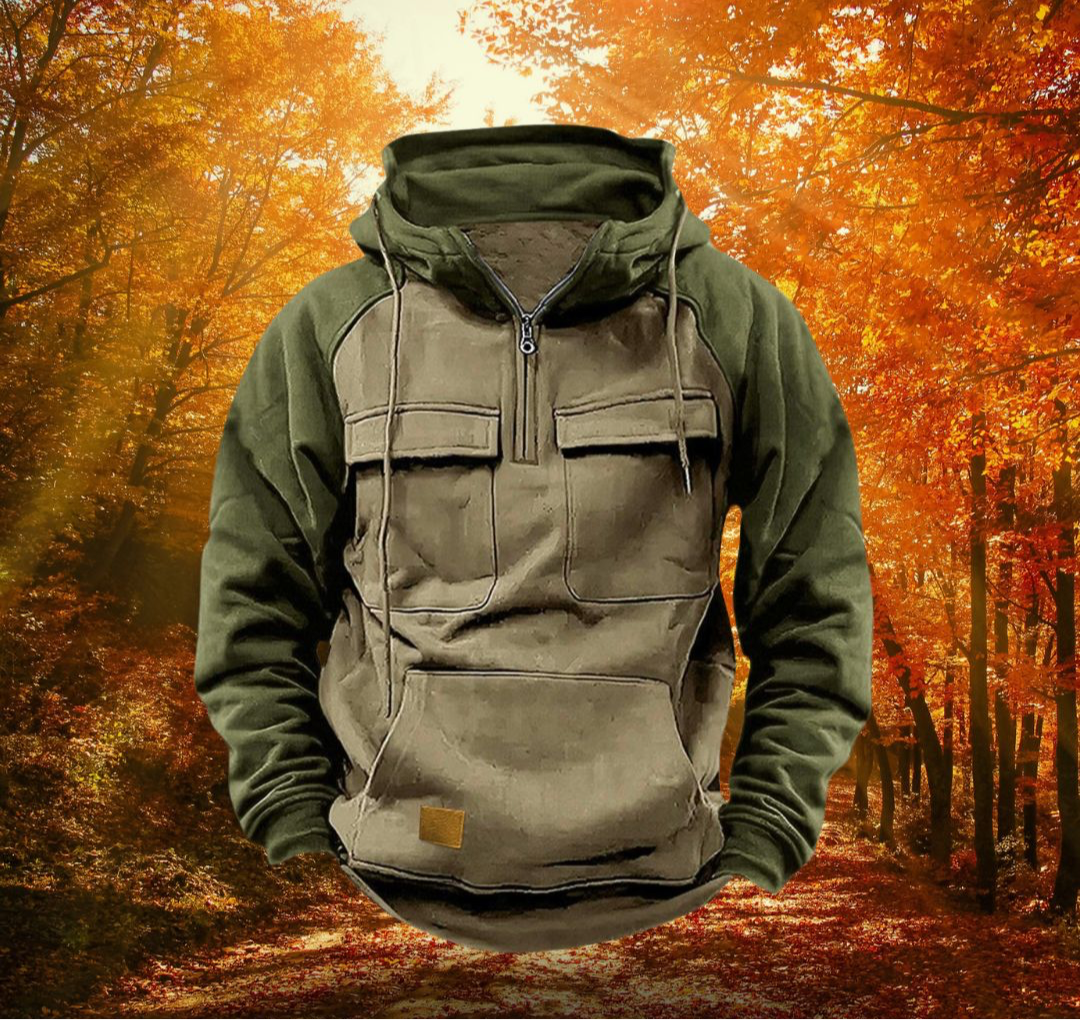 Jelte | Multifunctionele Hoodie Voor Heren