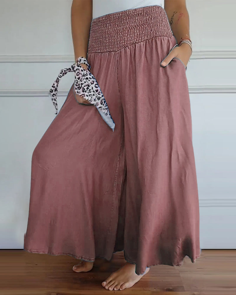 Reina - Comfortabele Wijde Broek