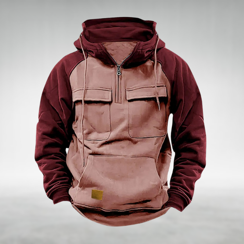 Jelte | Multifunctionele Hoodie Voor Heren