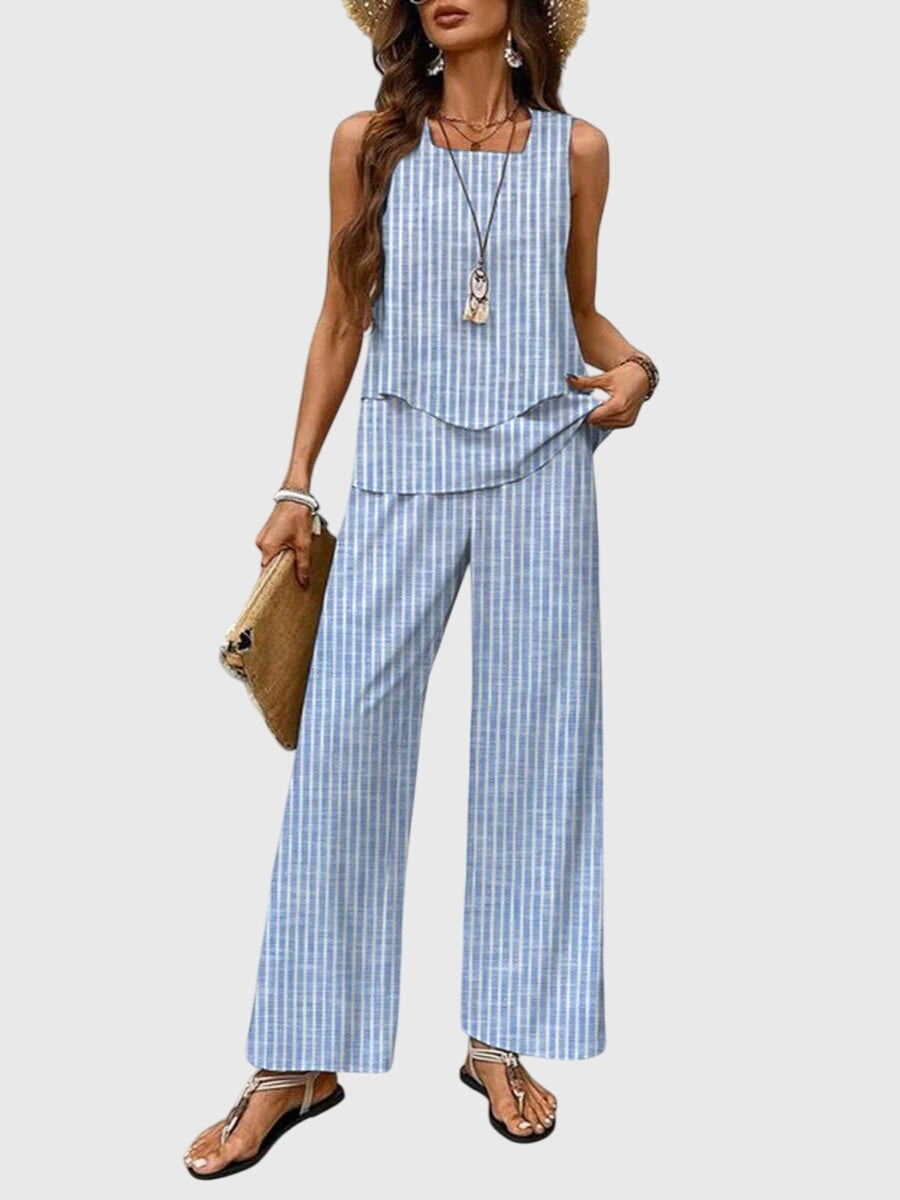 Silke | Elegante zomerse tweedelige set