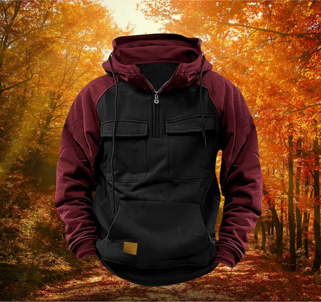 Jelte | Multifunctionele Hoodie Voor Heren