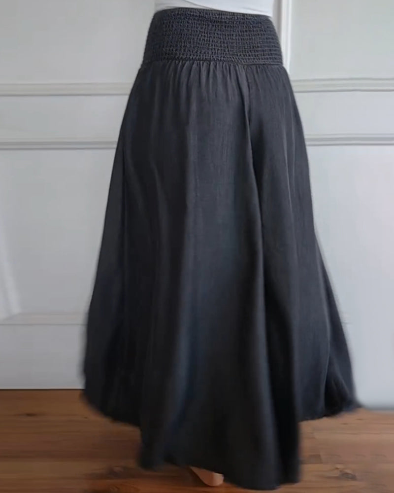 Reina - Comfortabele Wijde Broek