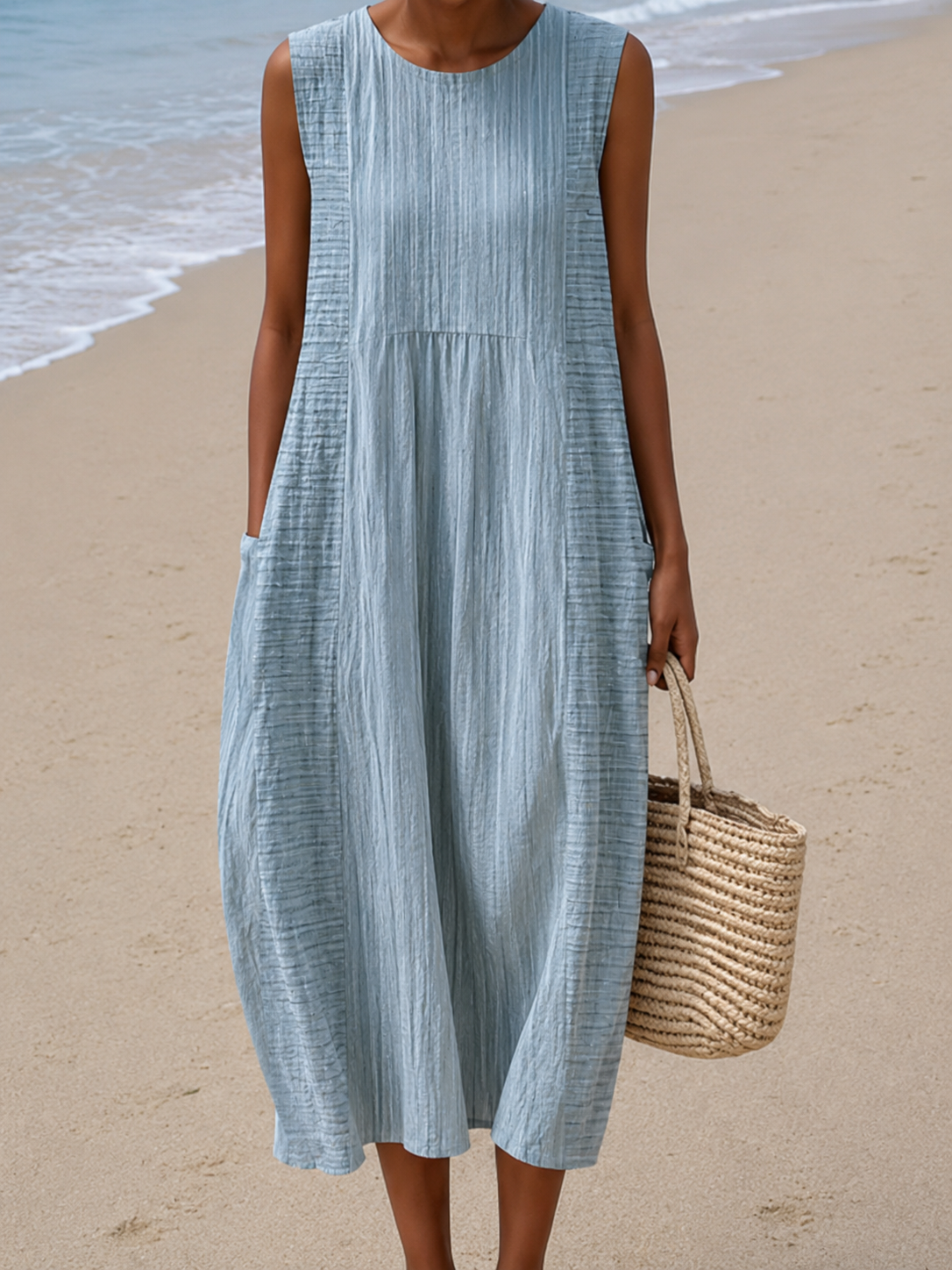 Elize | Midi-jurk met print