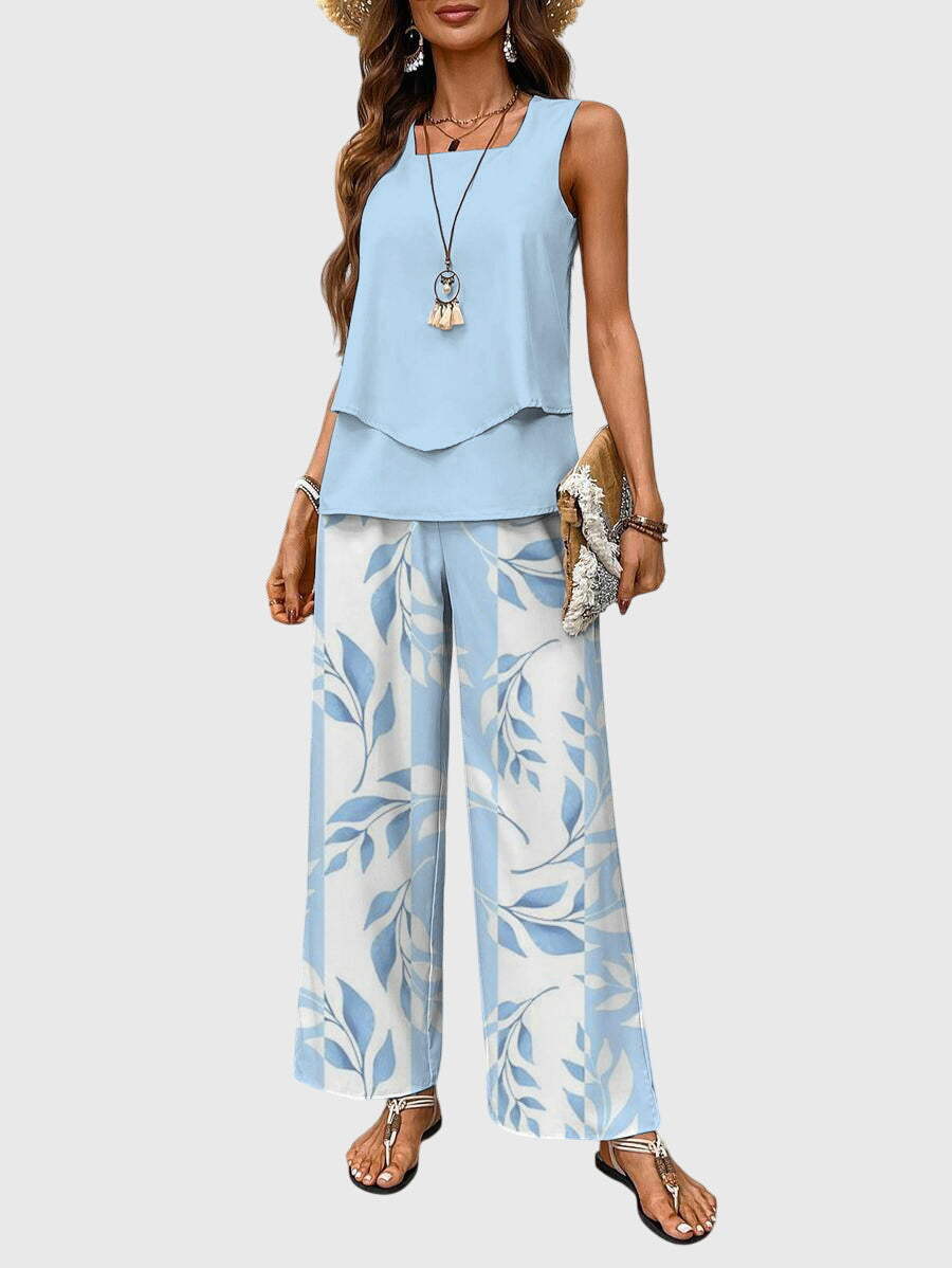 Silke | Elegante zomerse tweedelige set