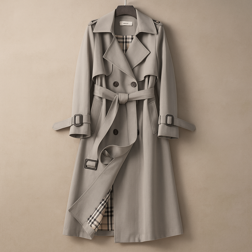 Zairah | Klassieke Trenchcoat Tijdloze Stijl Dames